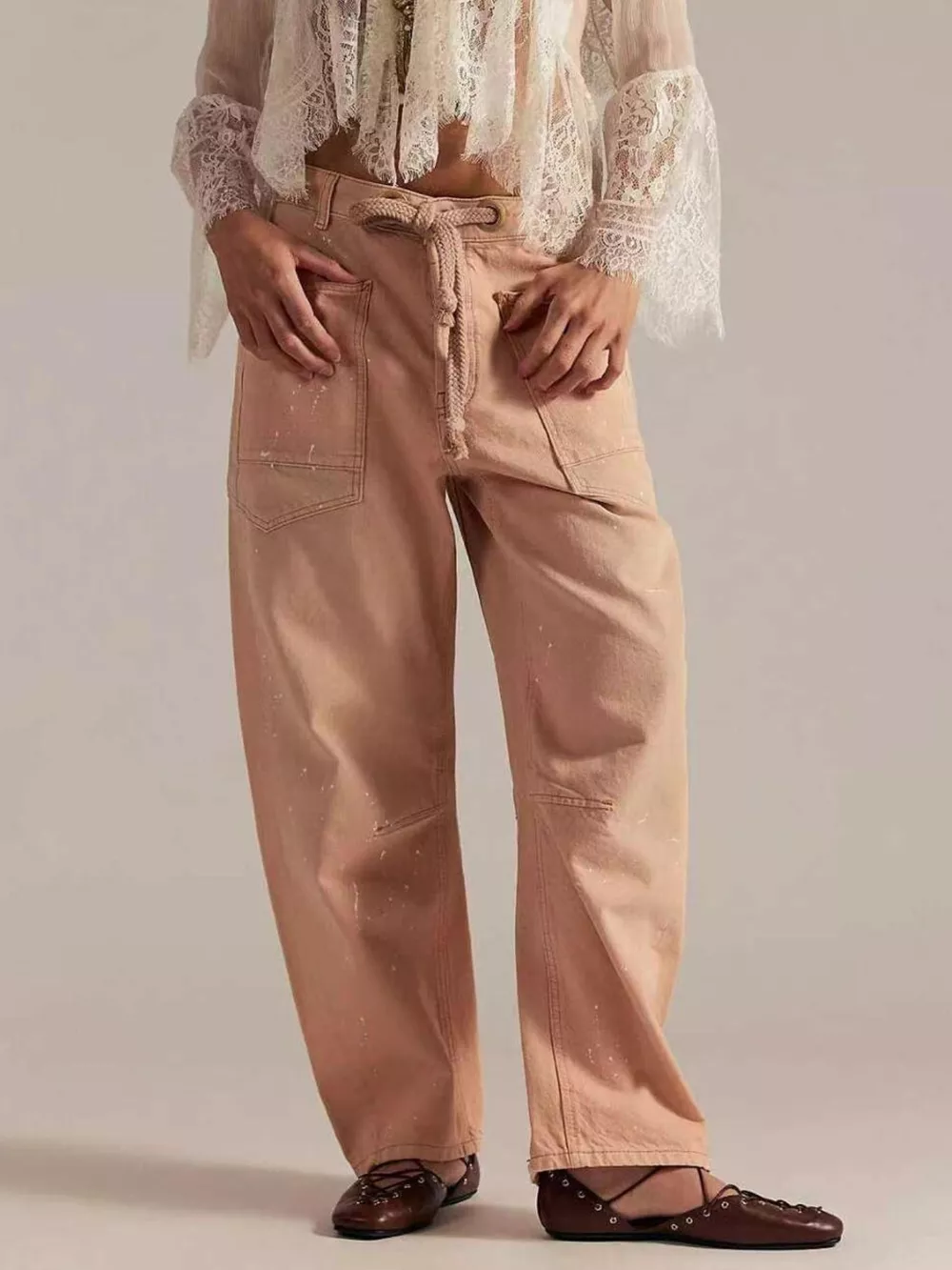 Washed Relaxed Fit Jeans