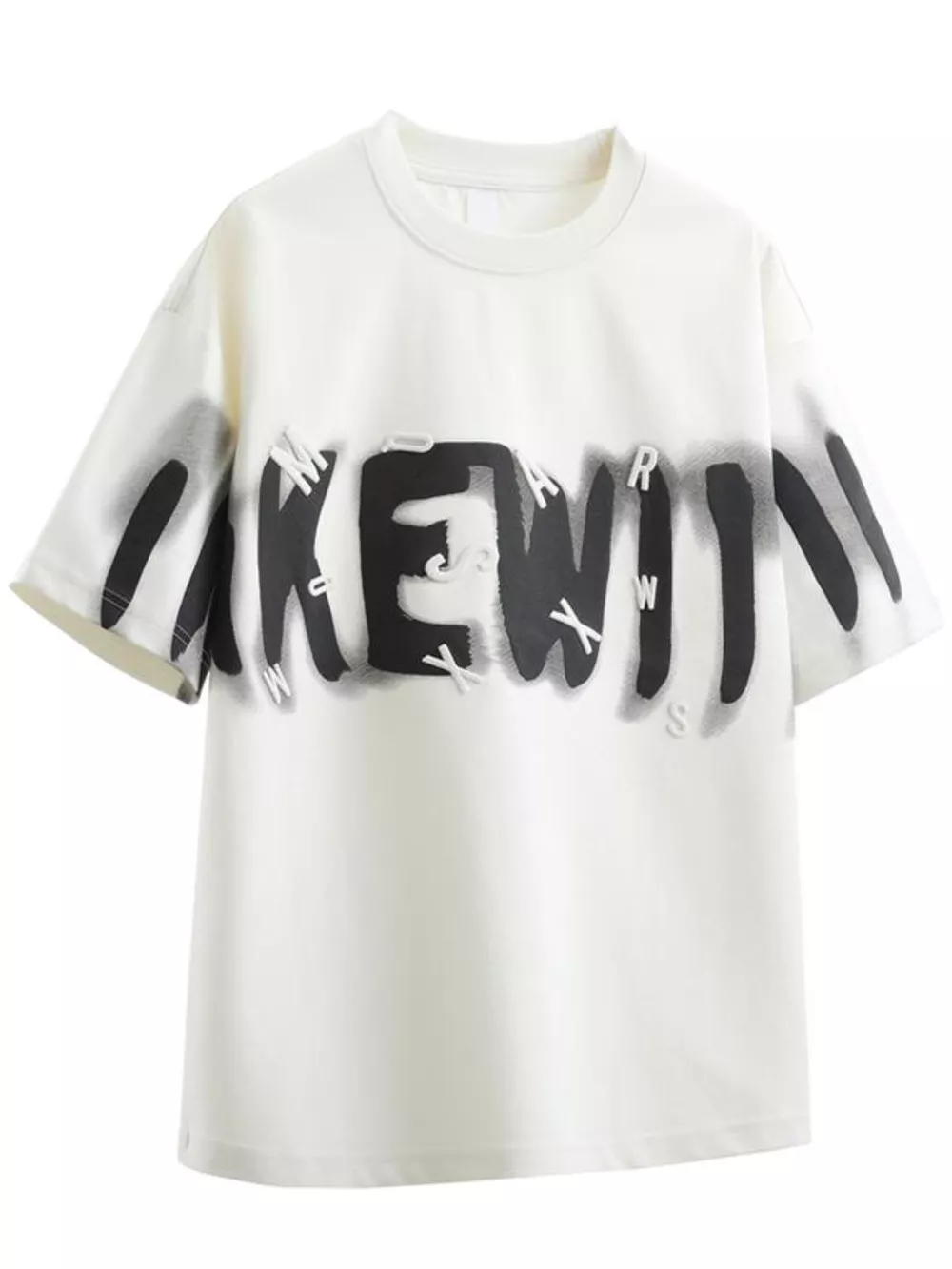 Men's Plus Size Graphic Oversized T-Shirt