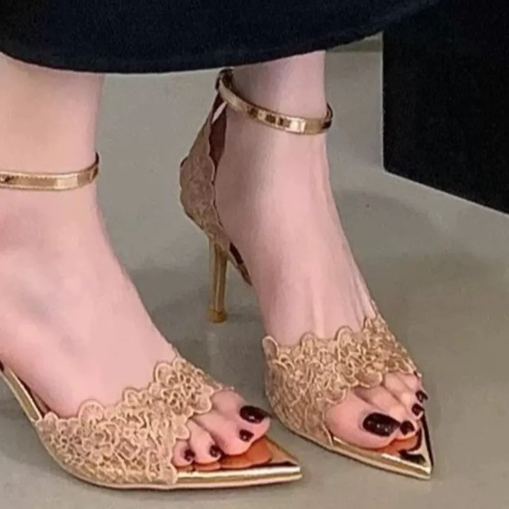 Open Toe Stiletto Sandals, image 6