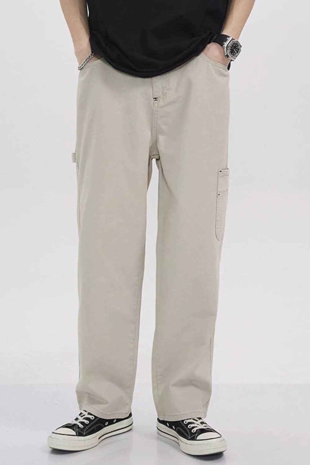 Men's Full Size Loose Fit Cargo Pants Plus Size