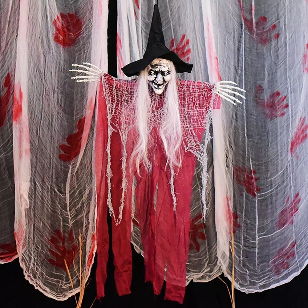 Halloween Spooky Hanging Witch Set, image 6