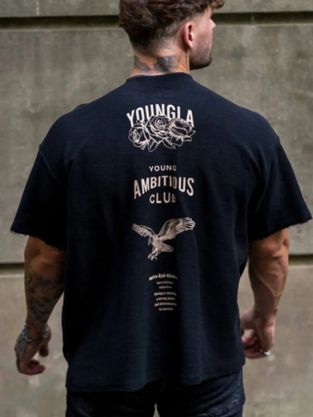 Men's Plus Size Graphic Round Neck Short Sleeve T-Shirt, image 2
