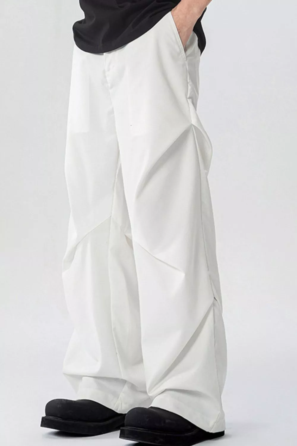 Men's Full Size Wide Leg Pants Plus Size, image 3