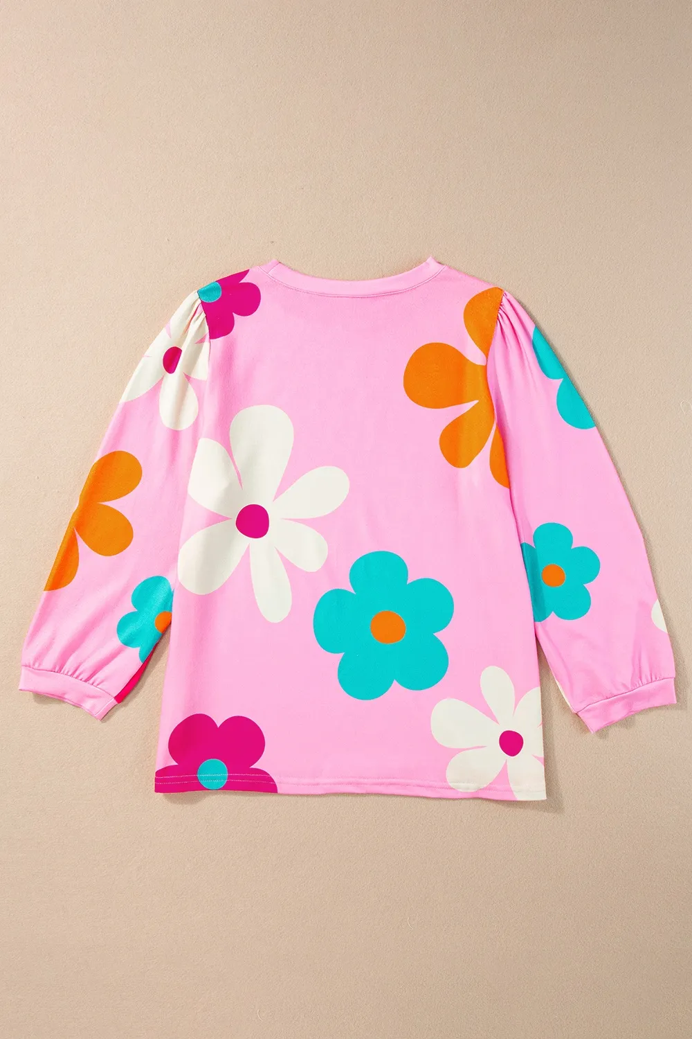 Printed Round Neck Top, image 5