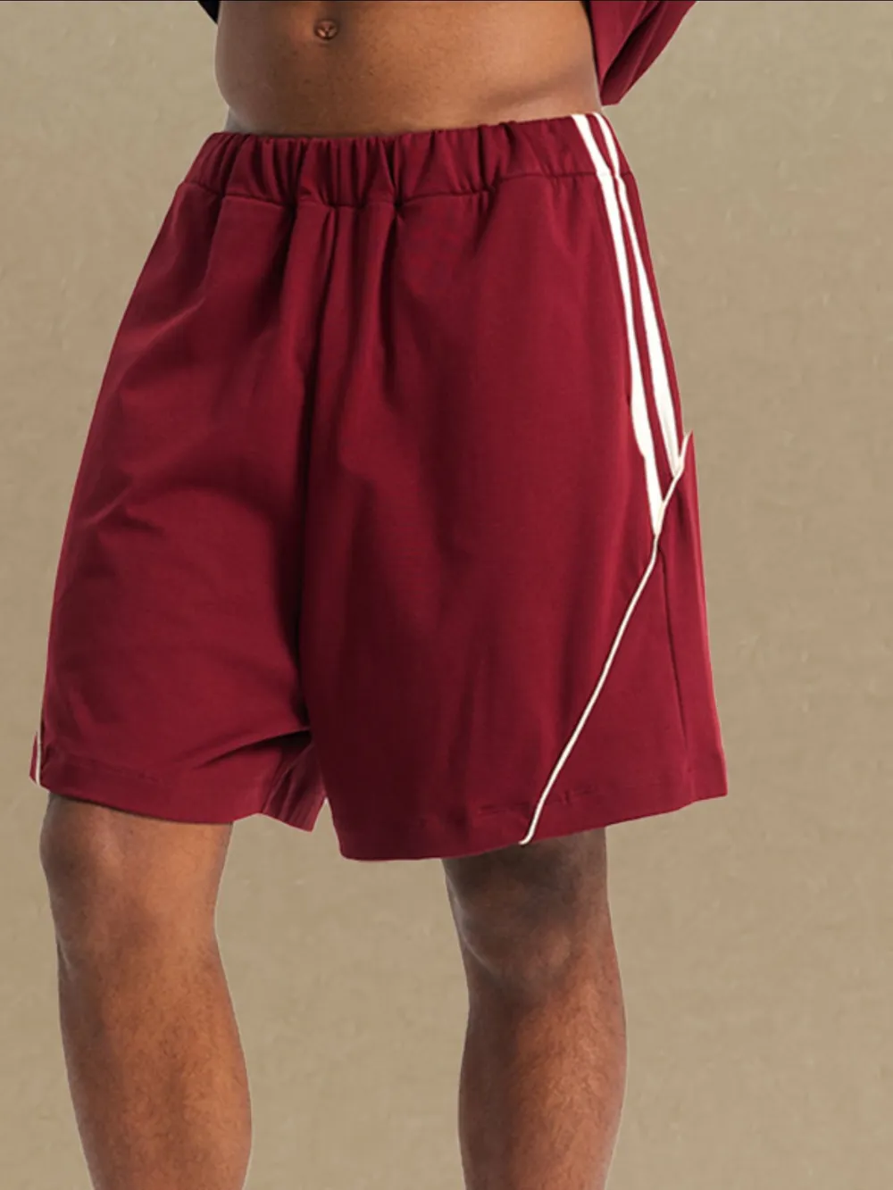 Men's Elastic Waist Shorts, image 8