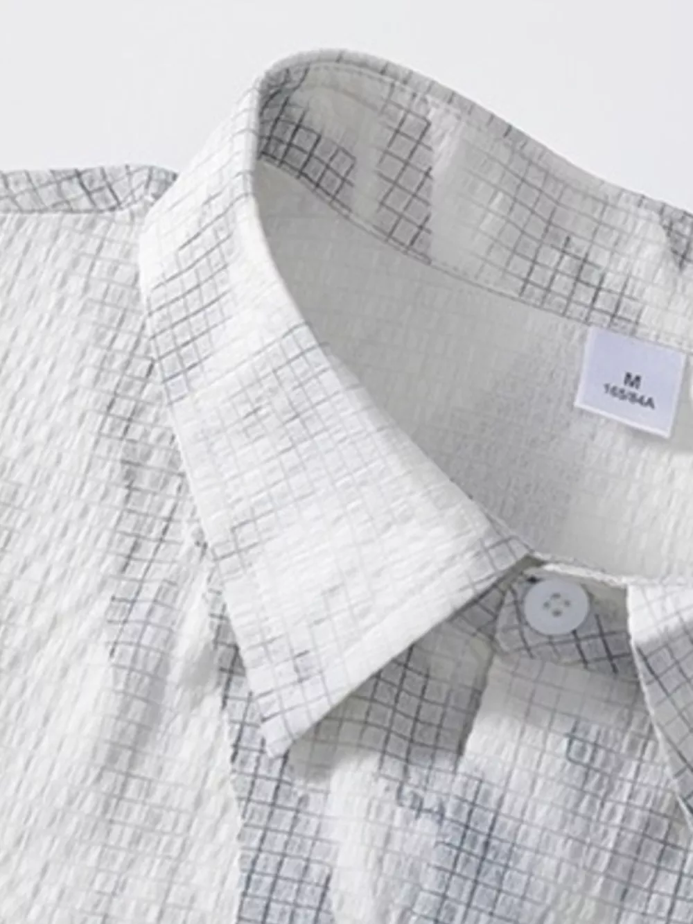 Men's Plus Size Button Up Short Sleeve Shirt, image 4