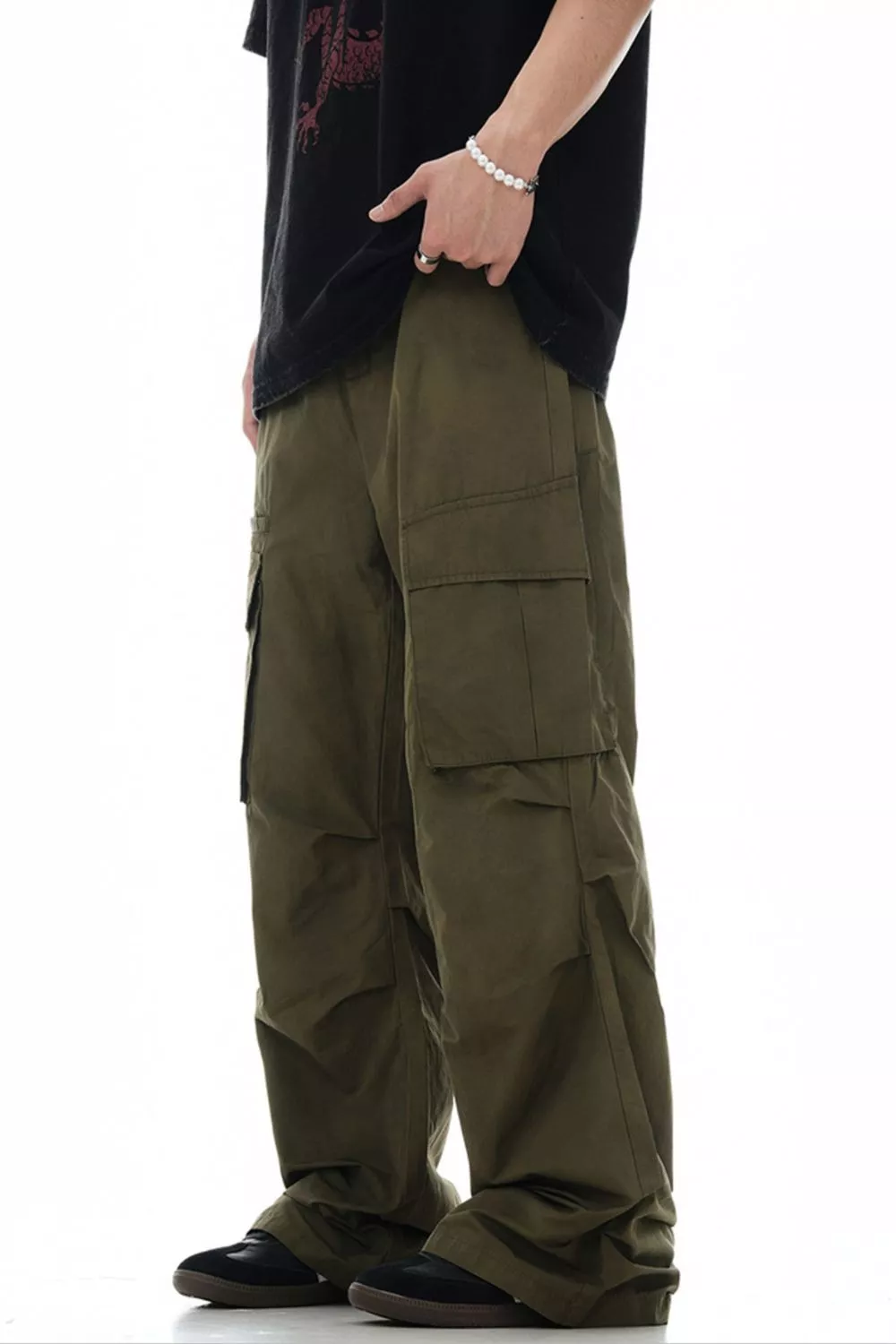 Men's Relaxed Fit Cargo Pants, image 4