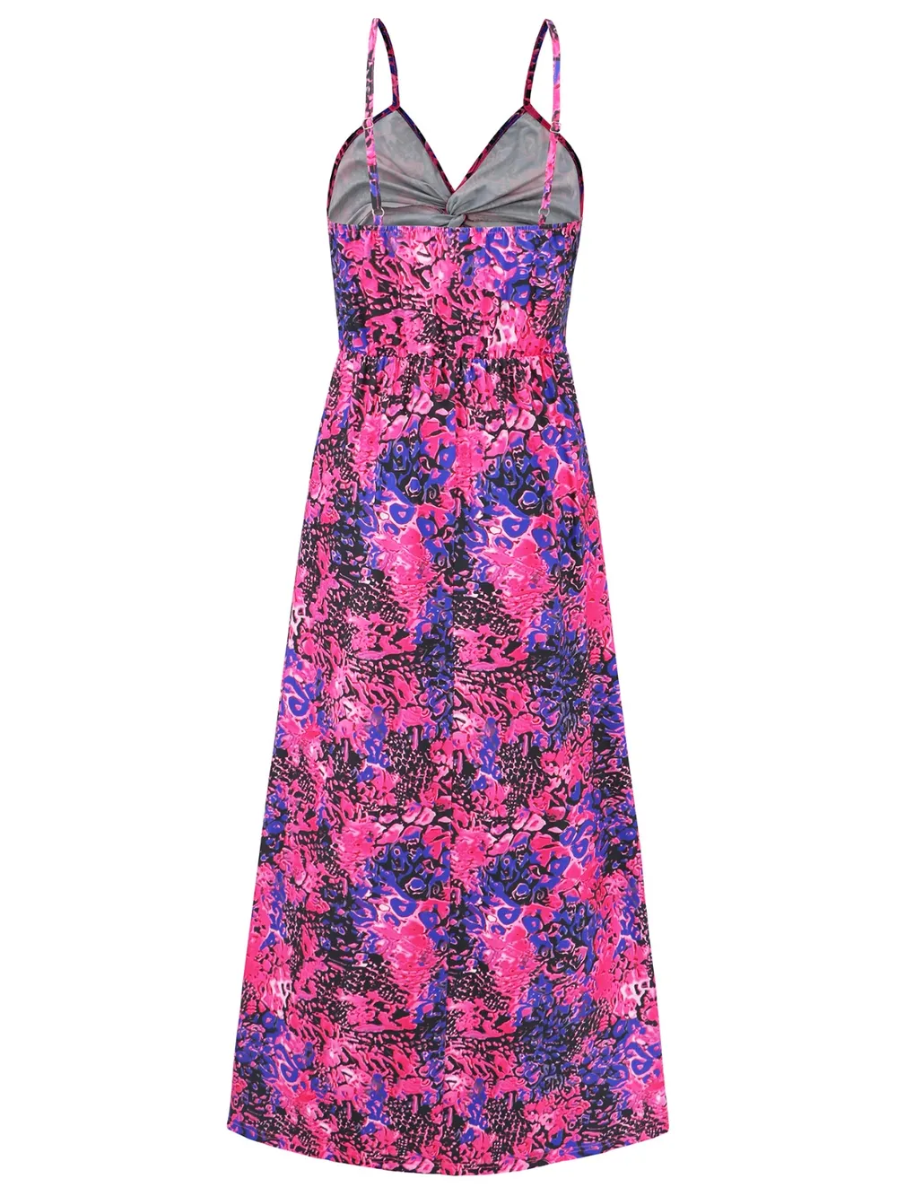Twisted Printed V-Neck Cami Dress, image 31