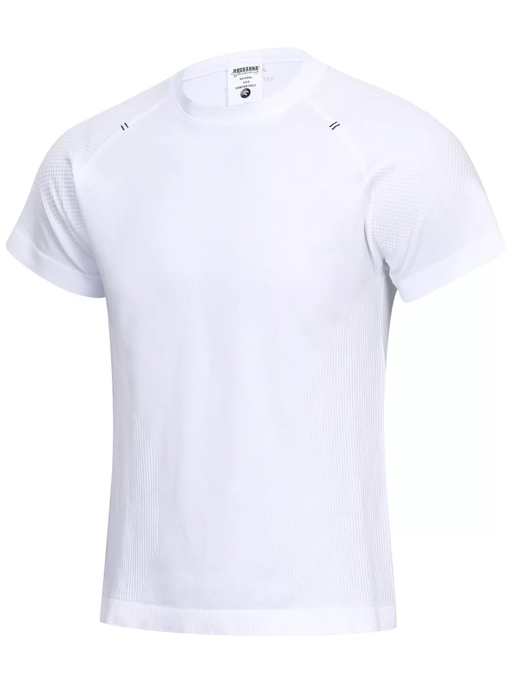 Men's Textured Knit Short Sleeve T-Shirt, image 6