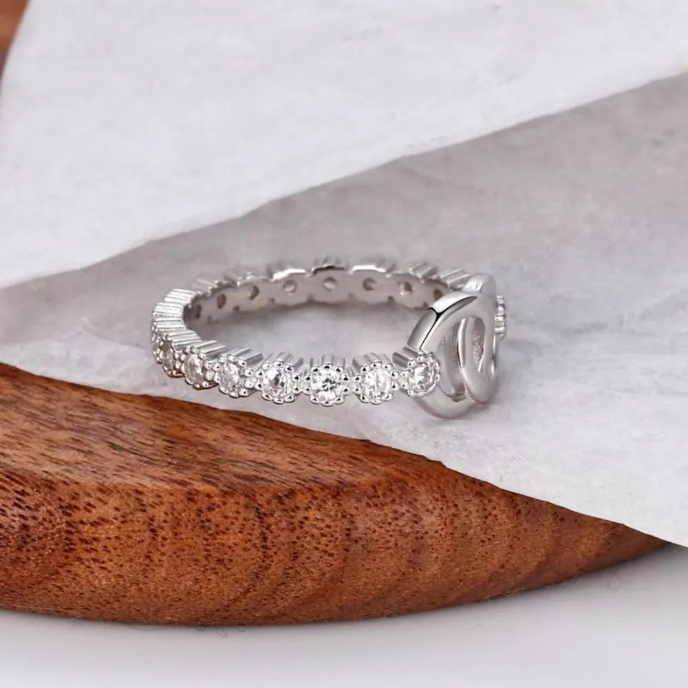 925 Sterling Silver Zircon Ring, image 6