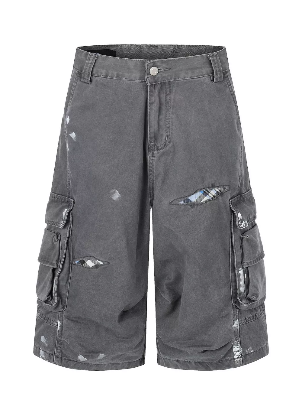 Men's Distressed Cargo Capris, image 10