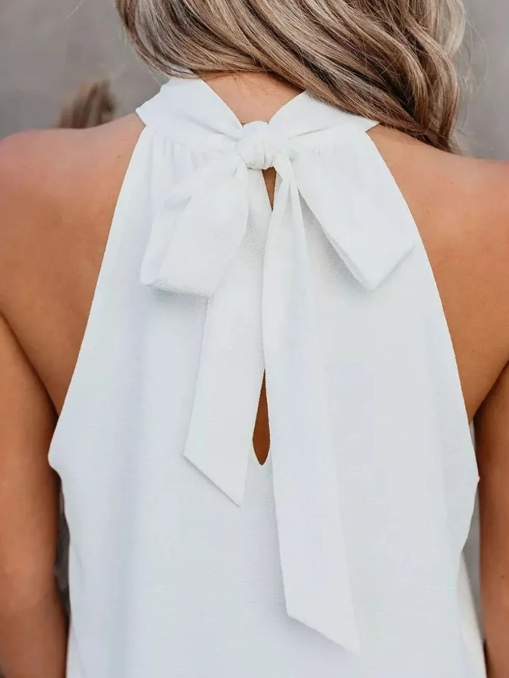 Cutout Grecian Neck Tank, image 18