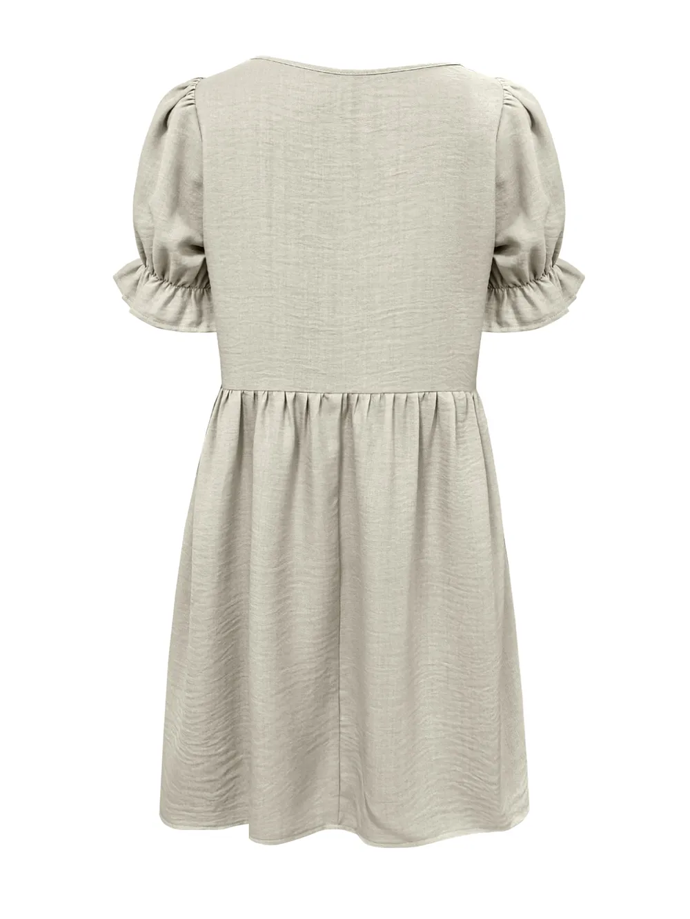 Puff Sleeve Babydoll Mini Dress, image 9