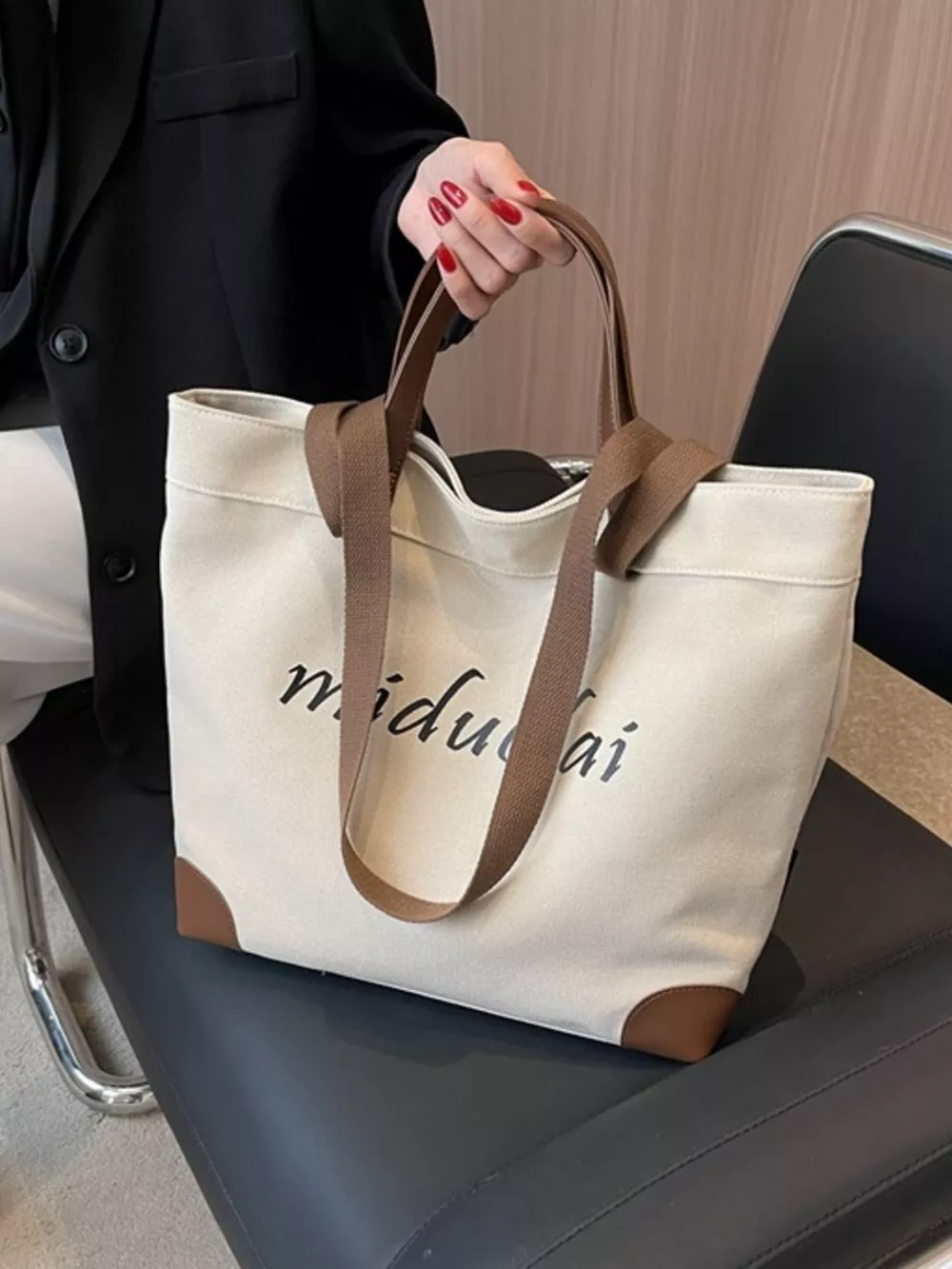 Casual Canvas Handbag, image 3