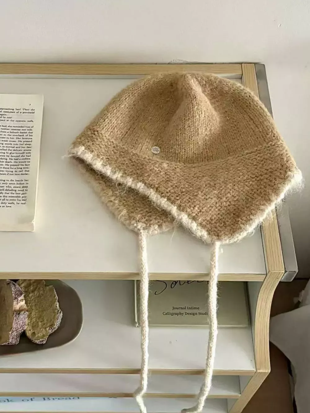 Contrast Trim Hat with Ear Flaps, image 6