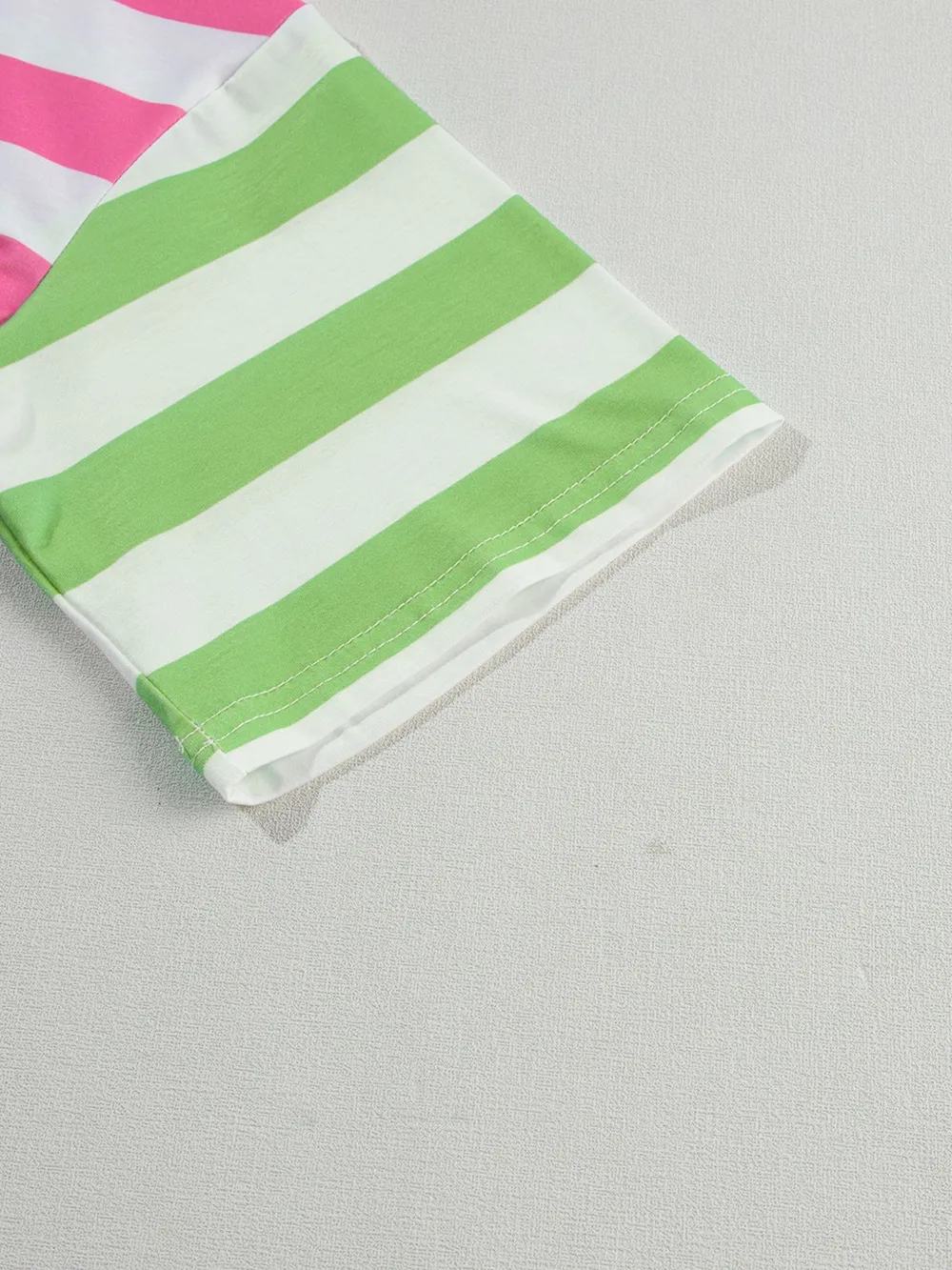 Striped Oversized Short Sleeve T-Shirt, image 11