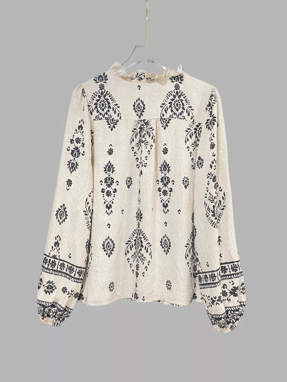 Vintage Print Long Sleeve Shirt, image 11
