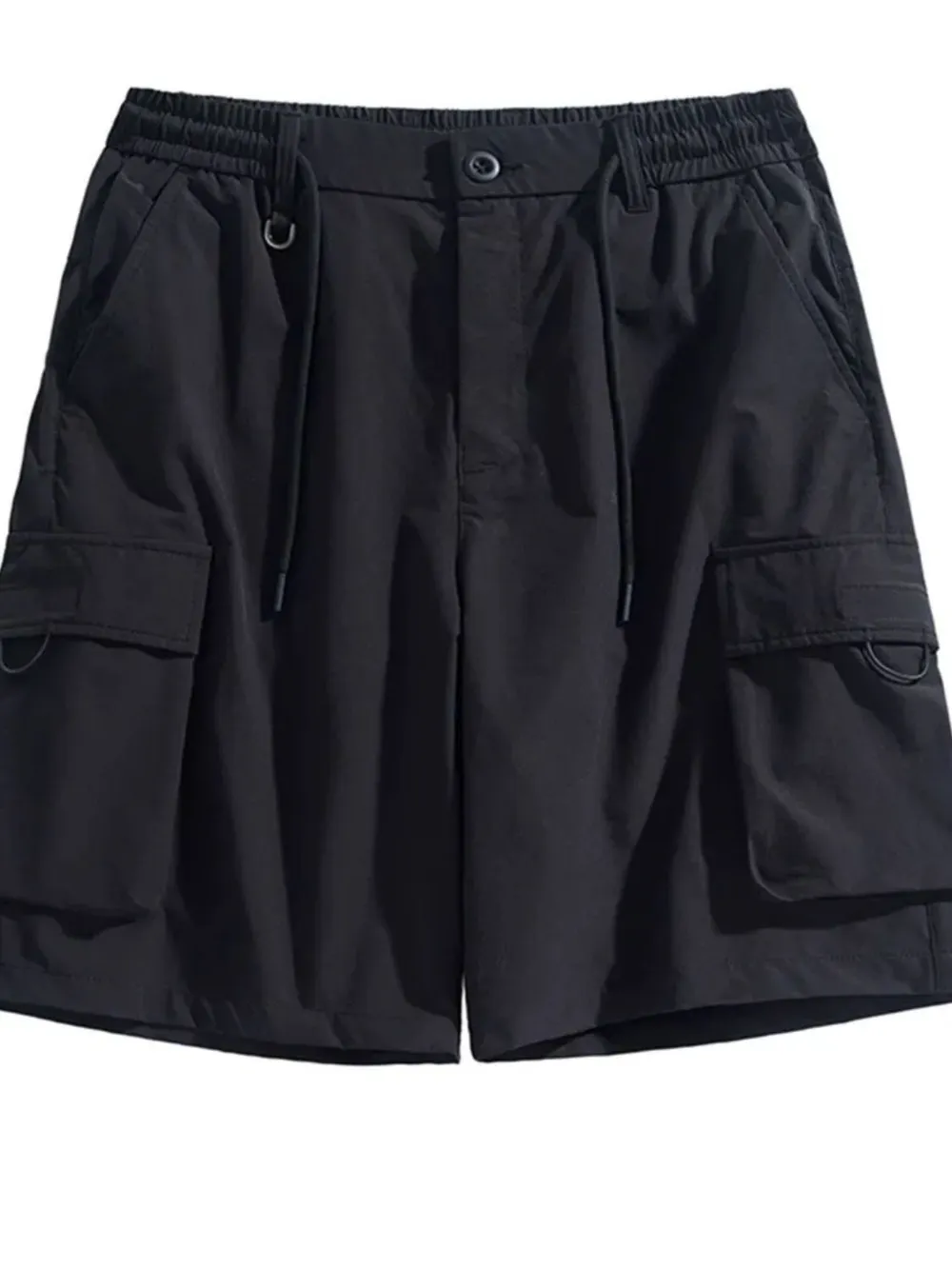 Men's Drawstring Pocketed Shorts