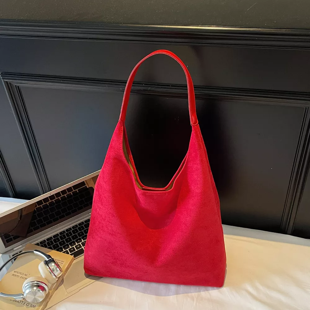 Solid Color Shoulder Bag, image 7