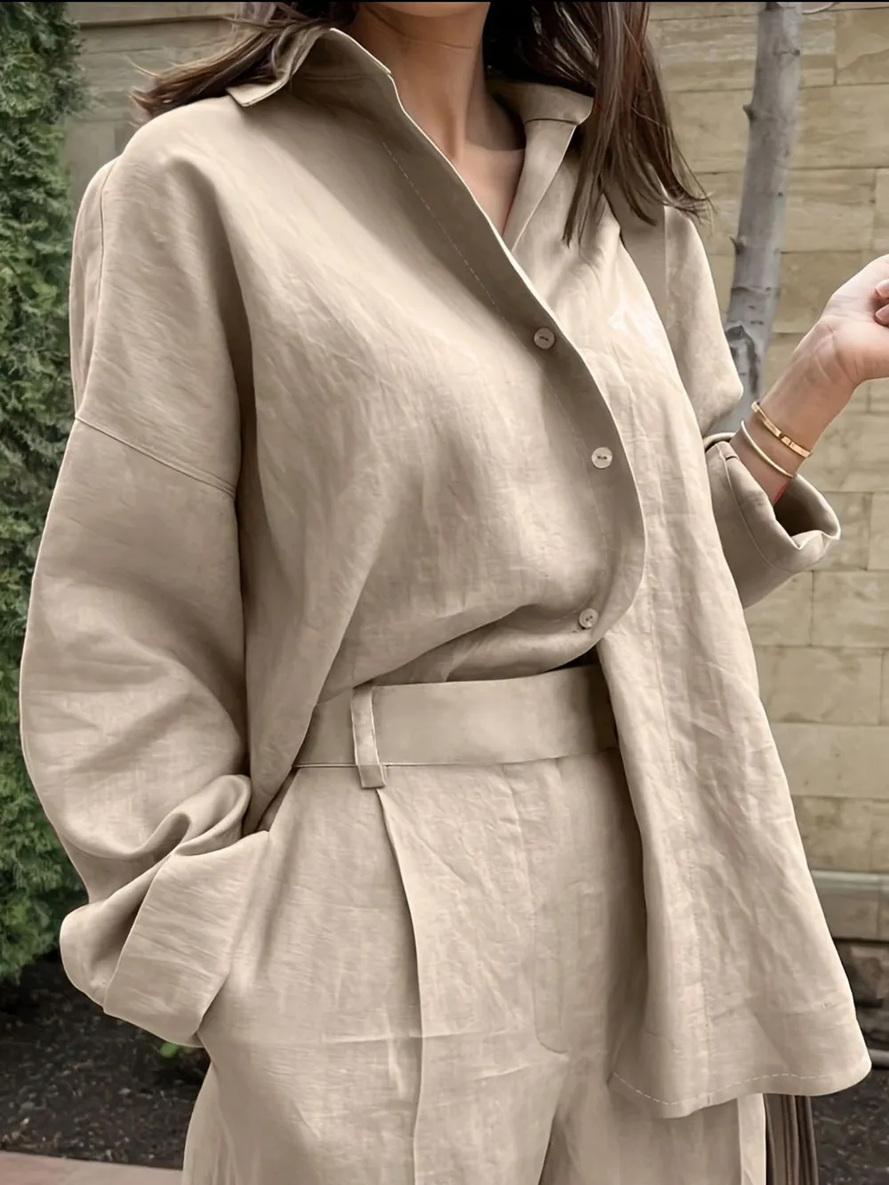 Button Up Long Sleeve Shirt, image 2