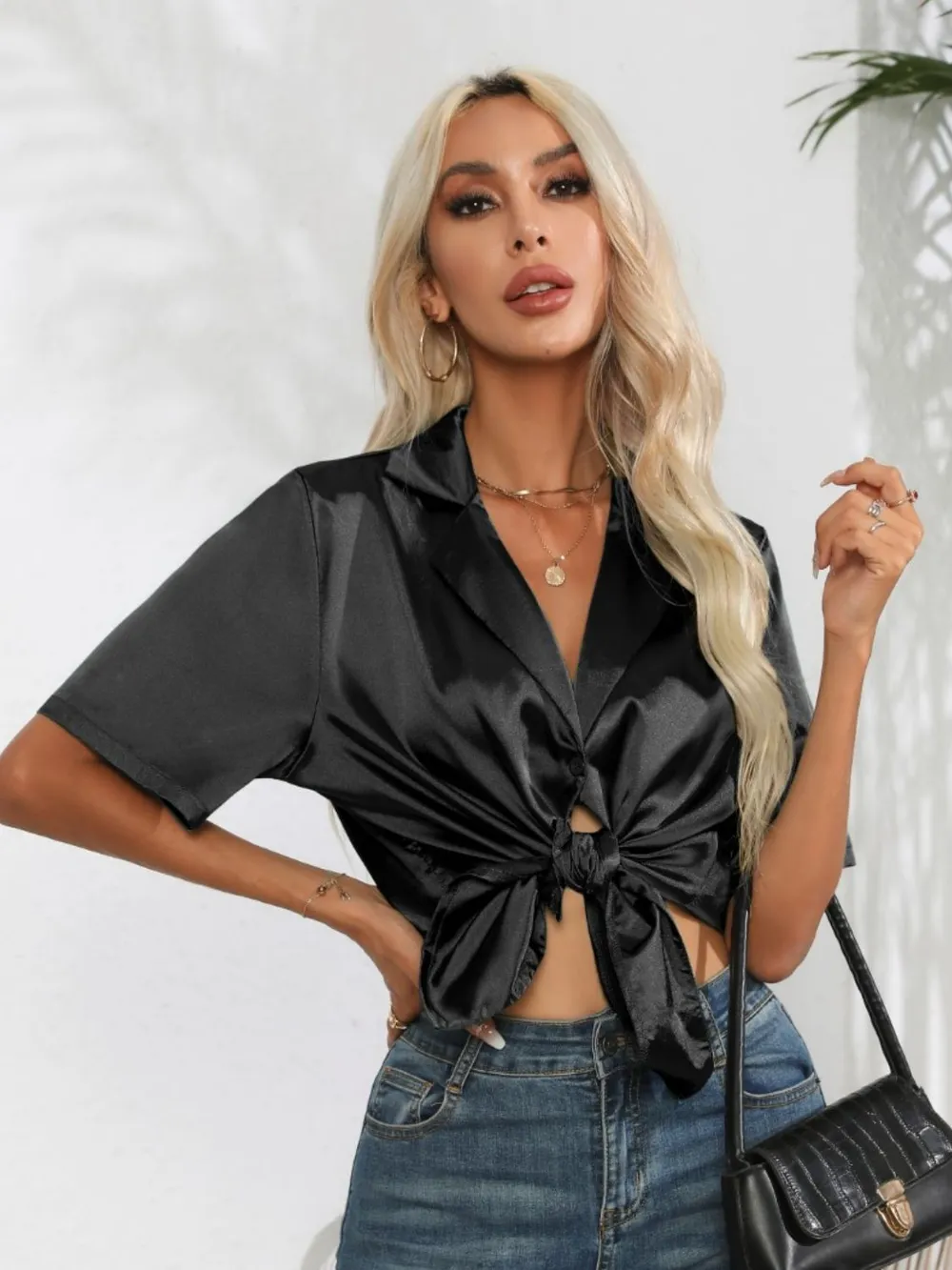 Button Up Collared Neck Shirt, image 7