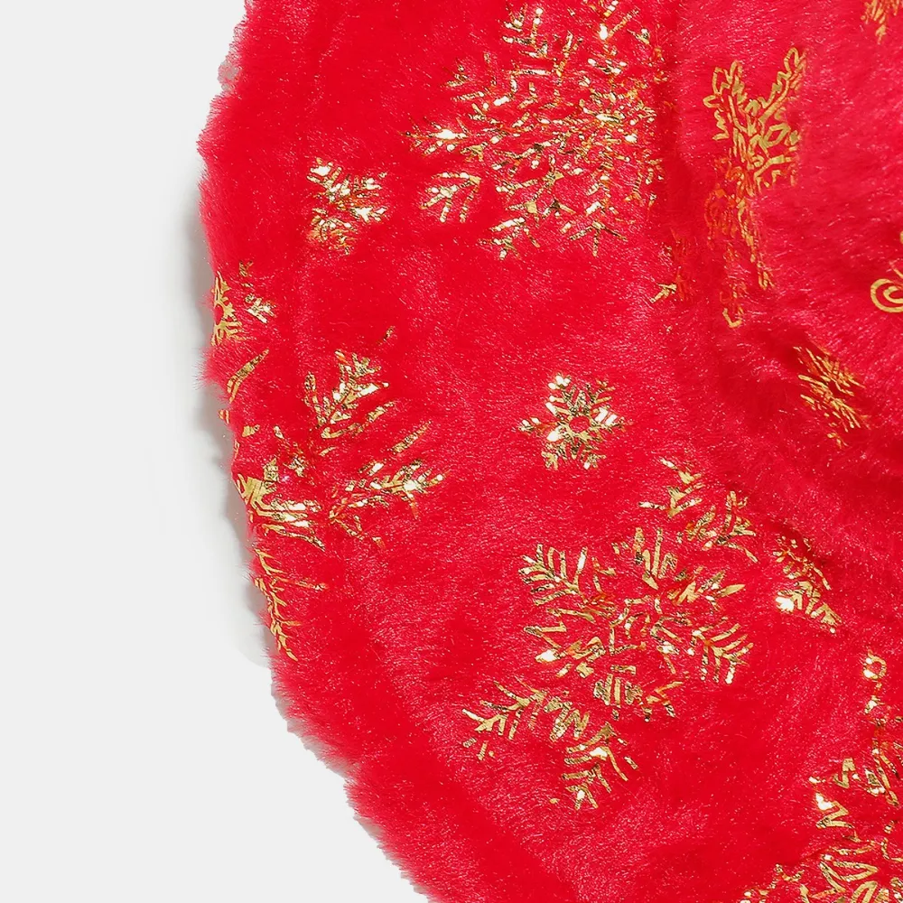 Fuzzy Snowflakes Polyester Hat, image 3