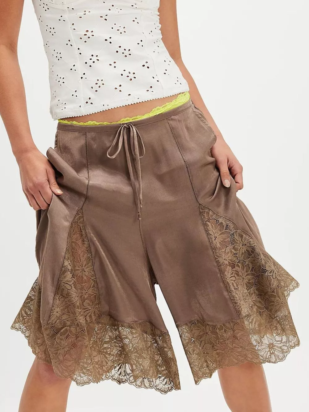 Lace Trimmed Shorts, image 22