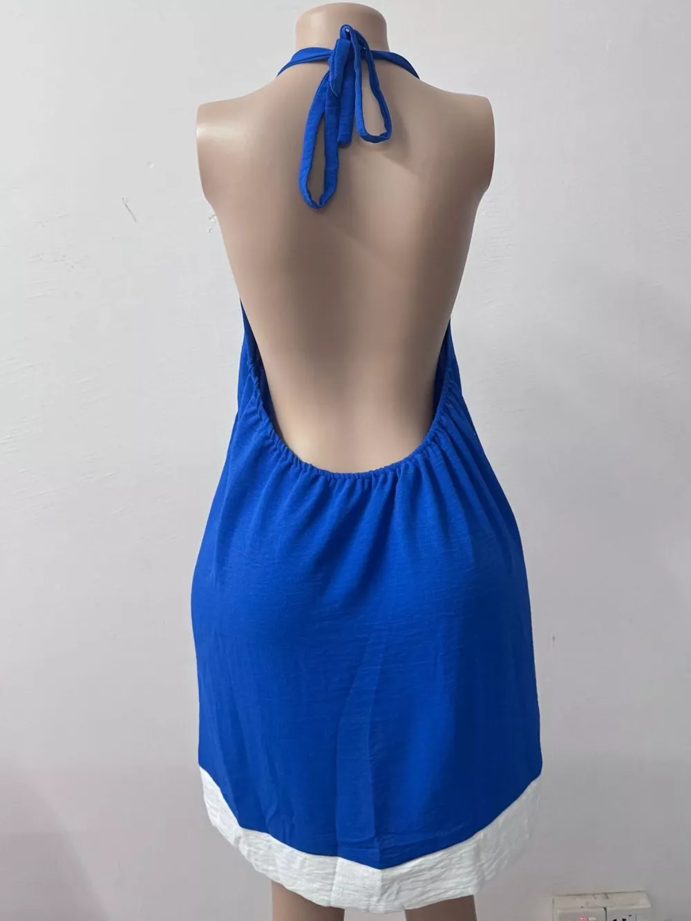Backless Halter Neck Mini Dress, image 8
