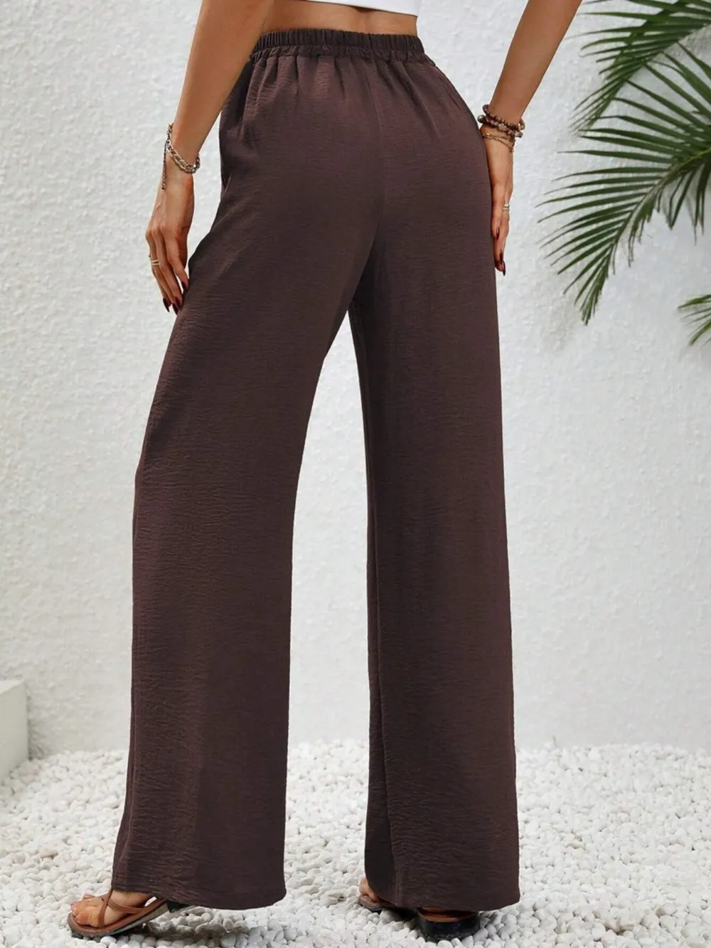 Wide Leg Drawstring Pants, image 25