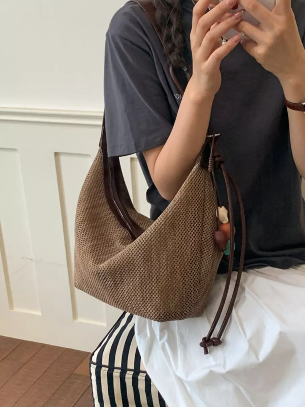 Adjustable Strap Shoulder Bag, image 7