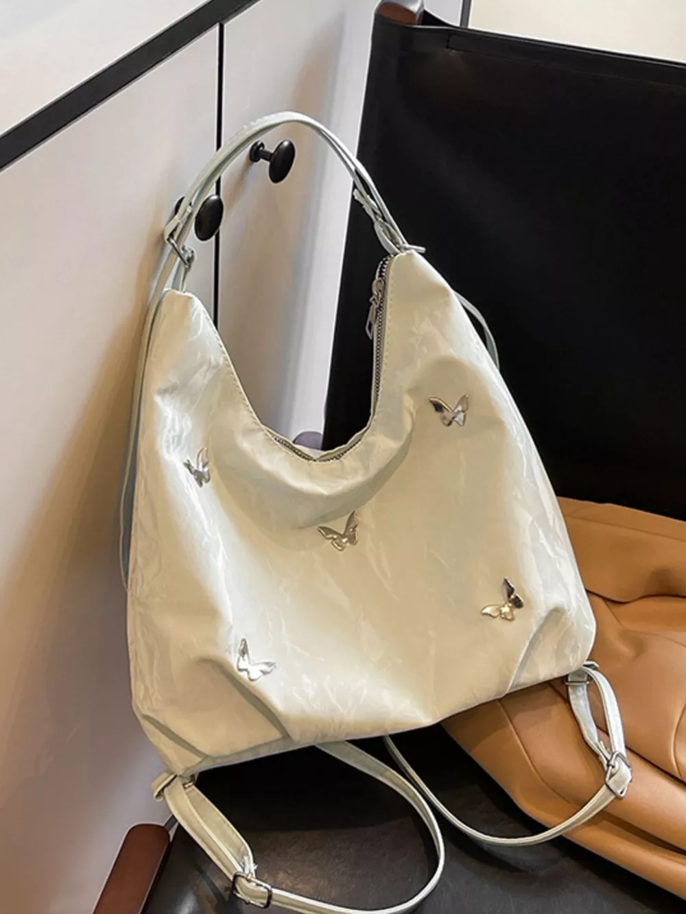 Butterfly Lightweight Shoulder Bag, image 3