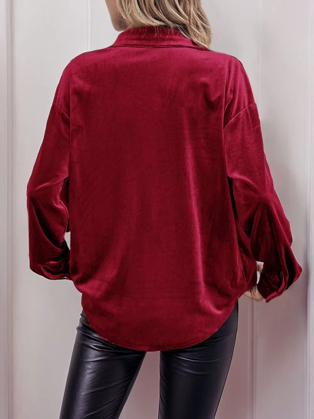 Button Up Long Sleeve Shirt, image 12