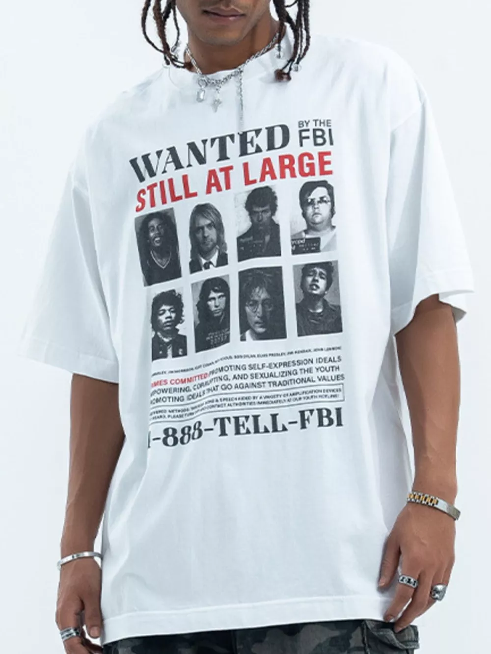 Men's Graphic Round Neck Half Sleeve T-Shirt, image 3