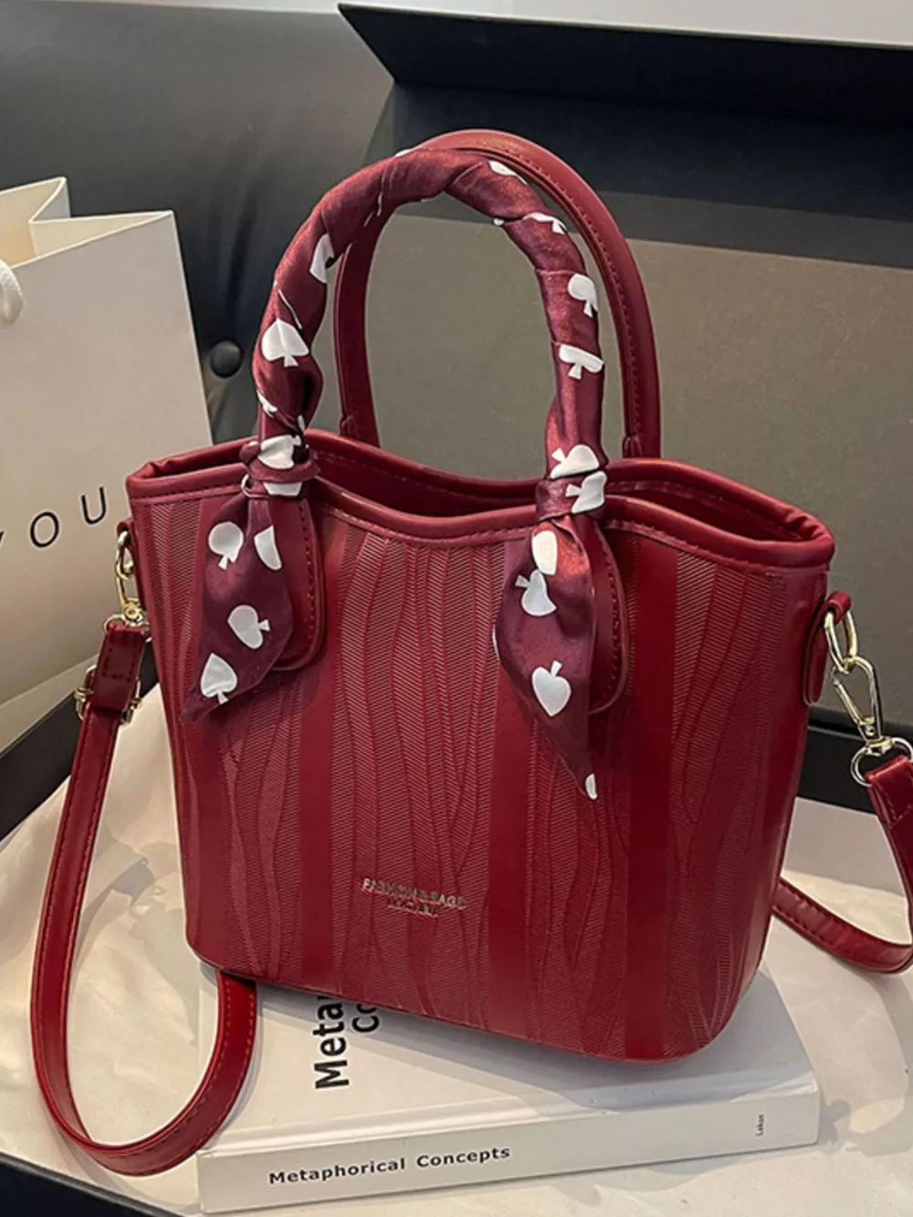 Top Handle Crossbody Bag, image 8