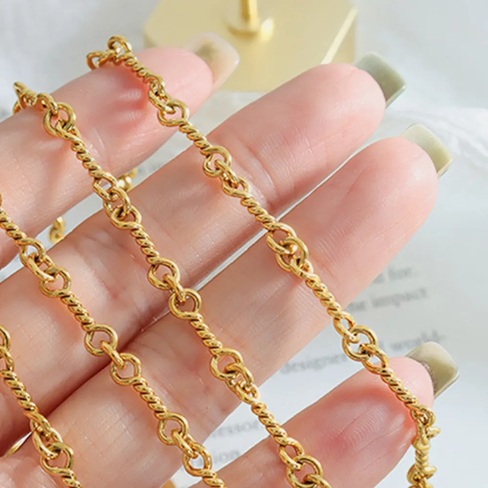 Titanium Steel Chain Link Necklace, image 3