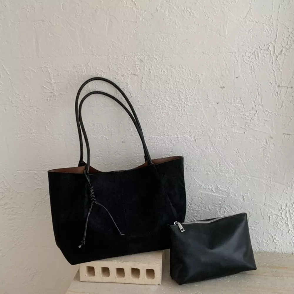 Solid Color Tote Bag
