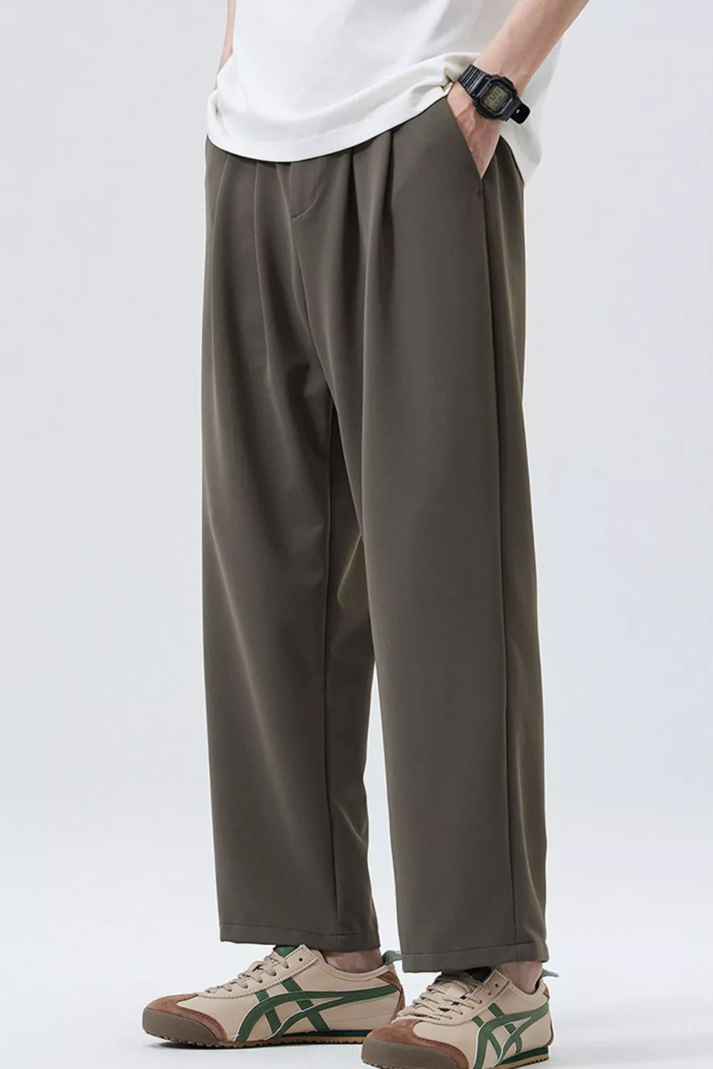 Men's Full Size Wide-Leg Casual Pants Plus Size, image 3