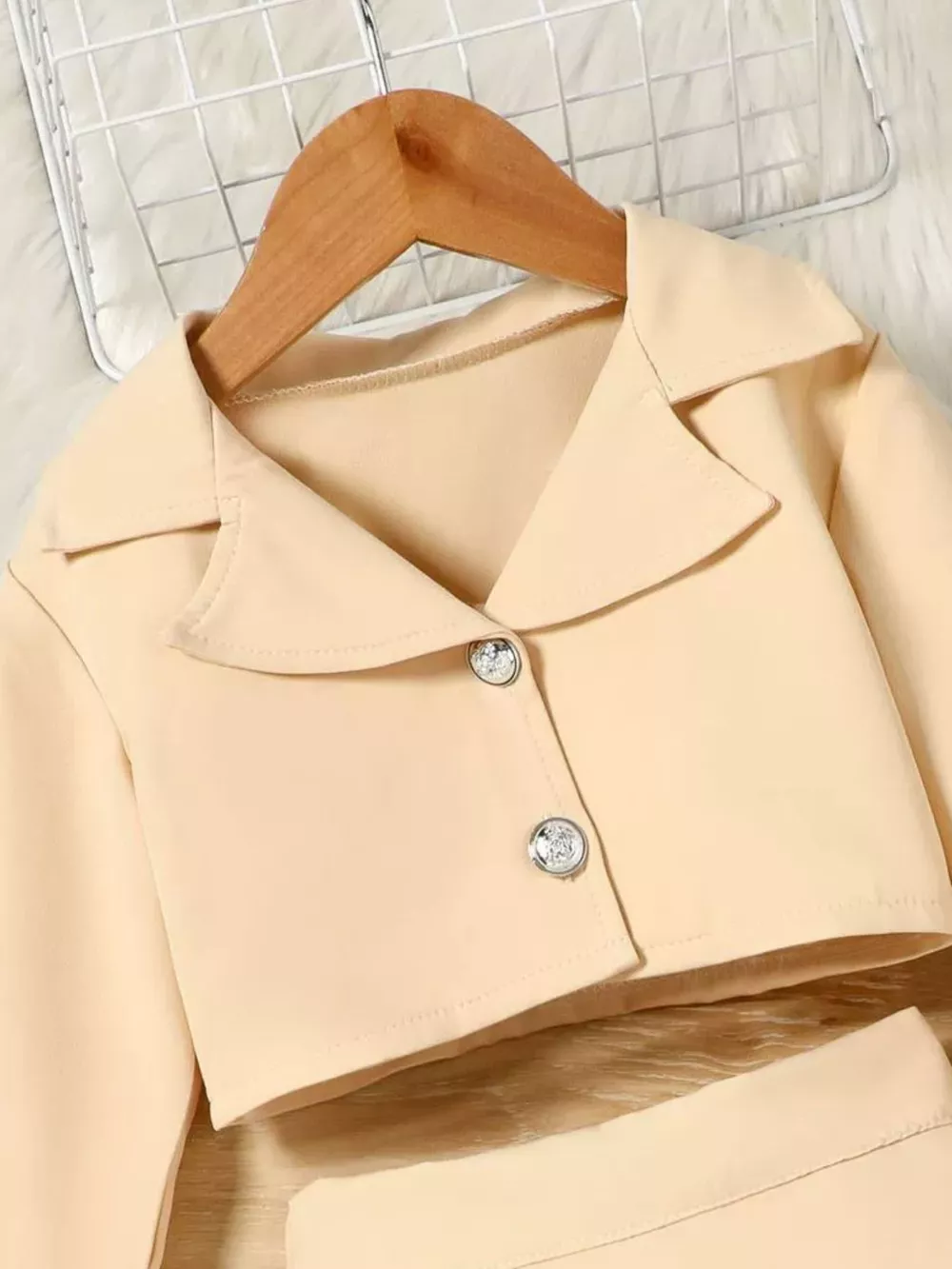 Children's Cami & Long Sleeve Outerwear & Skirt Set, image 7