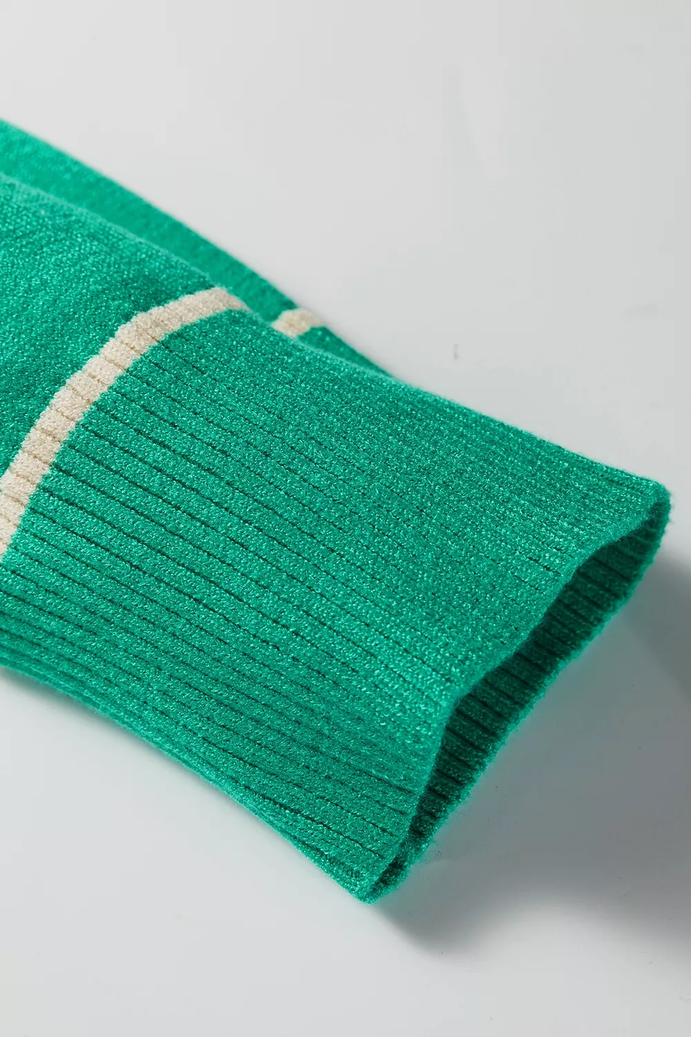Contrast Detail Drop Shoulder Baggy Sweater, image 9