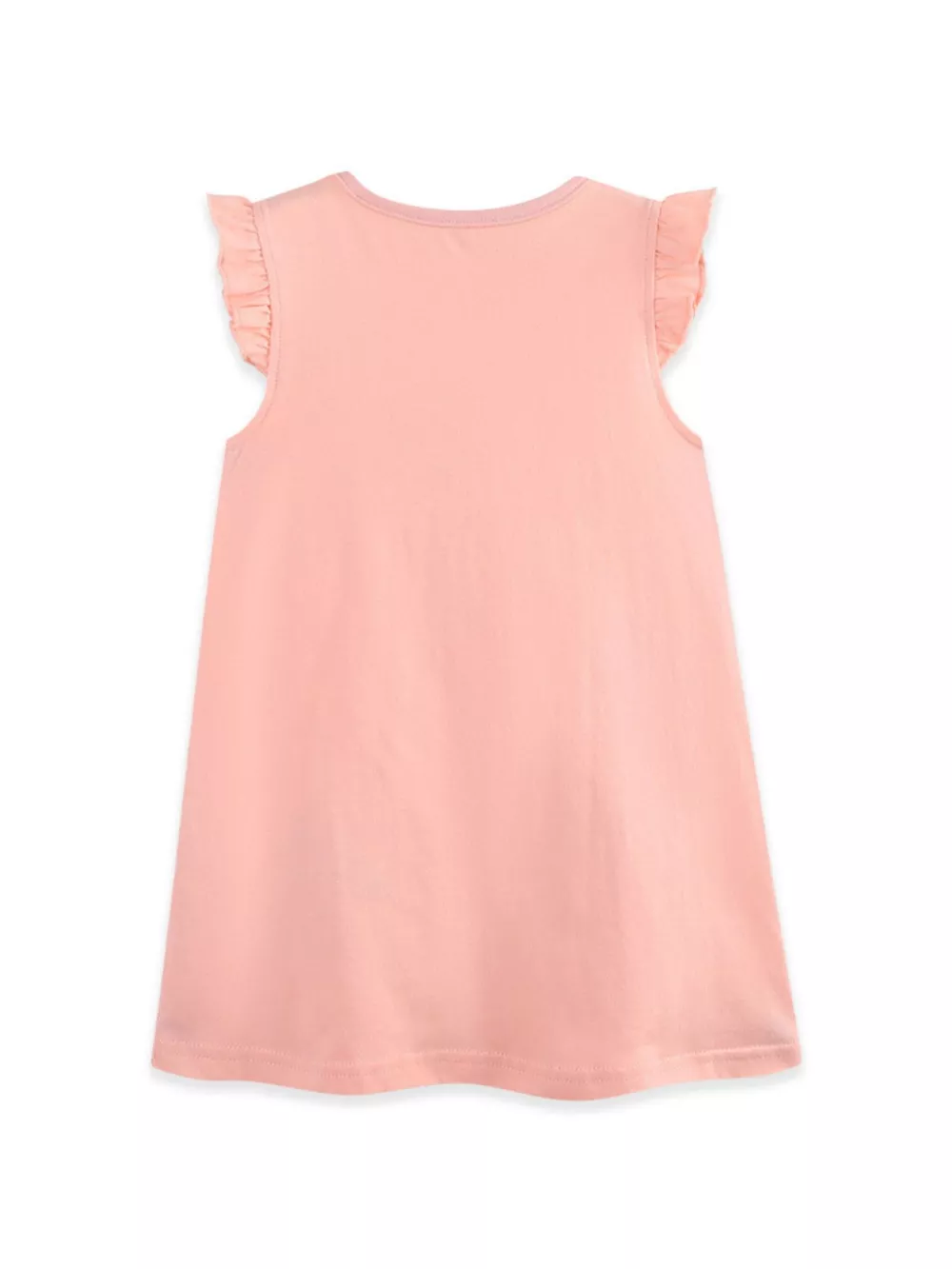 Children's Floral Embroidered Ruffle Sleeve Casual Dress, image 5