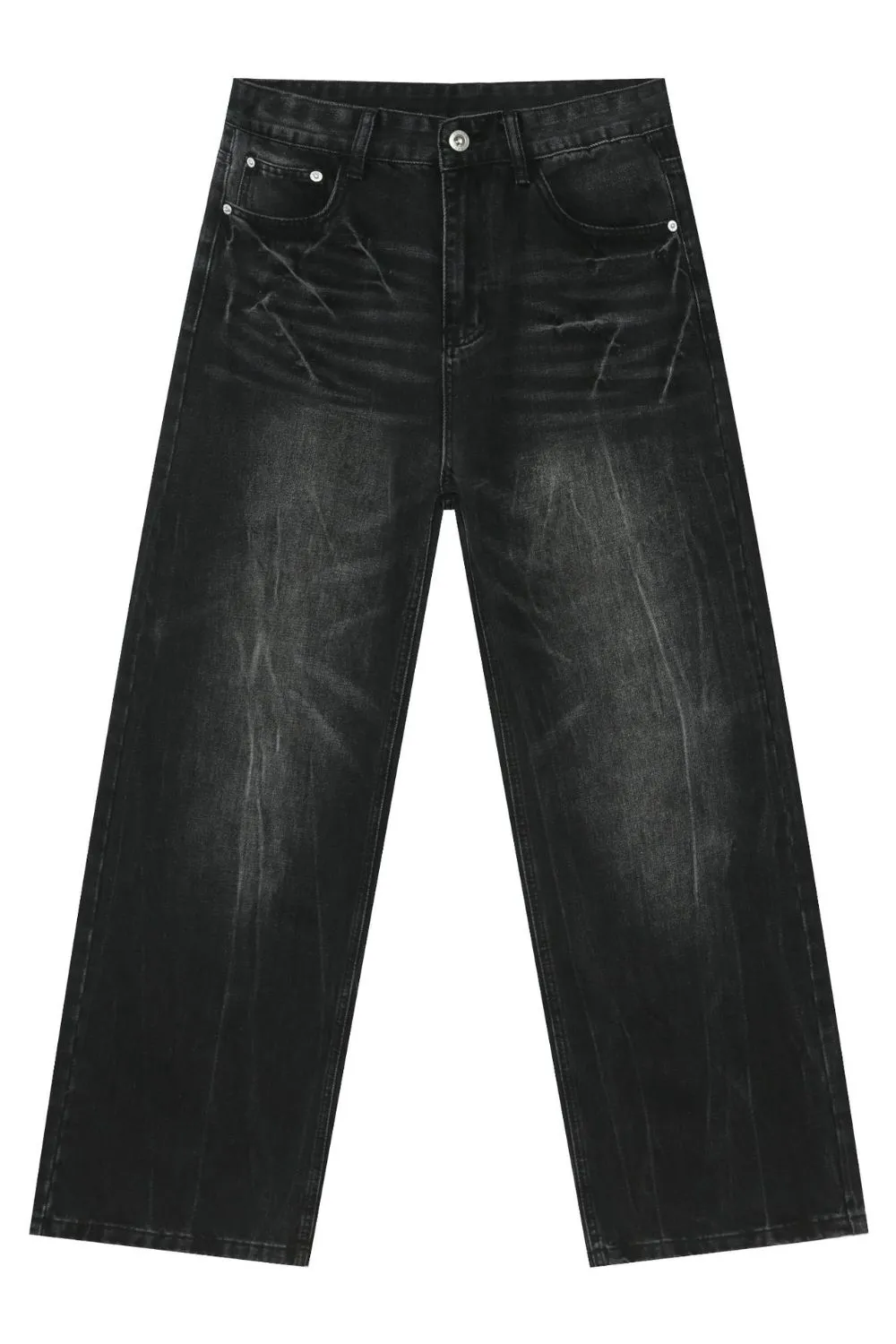 Men's Loose Fit Jeans with Pockets, image 5