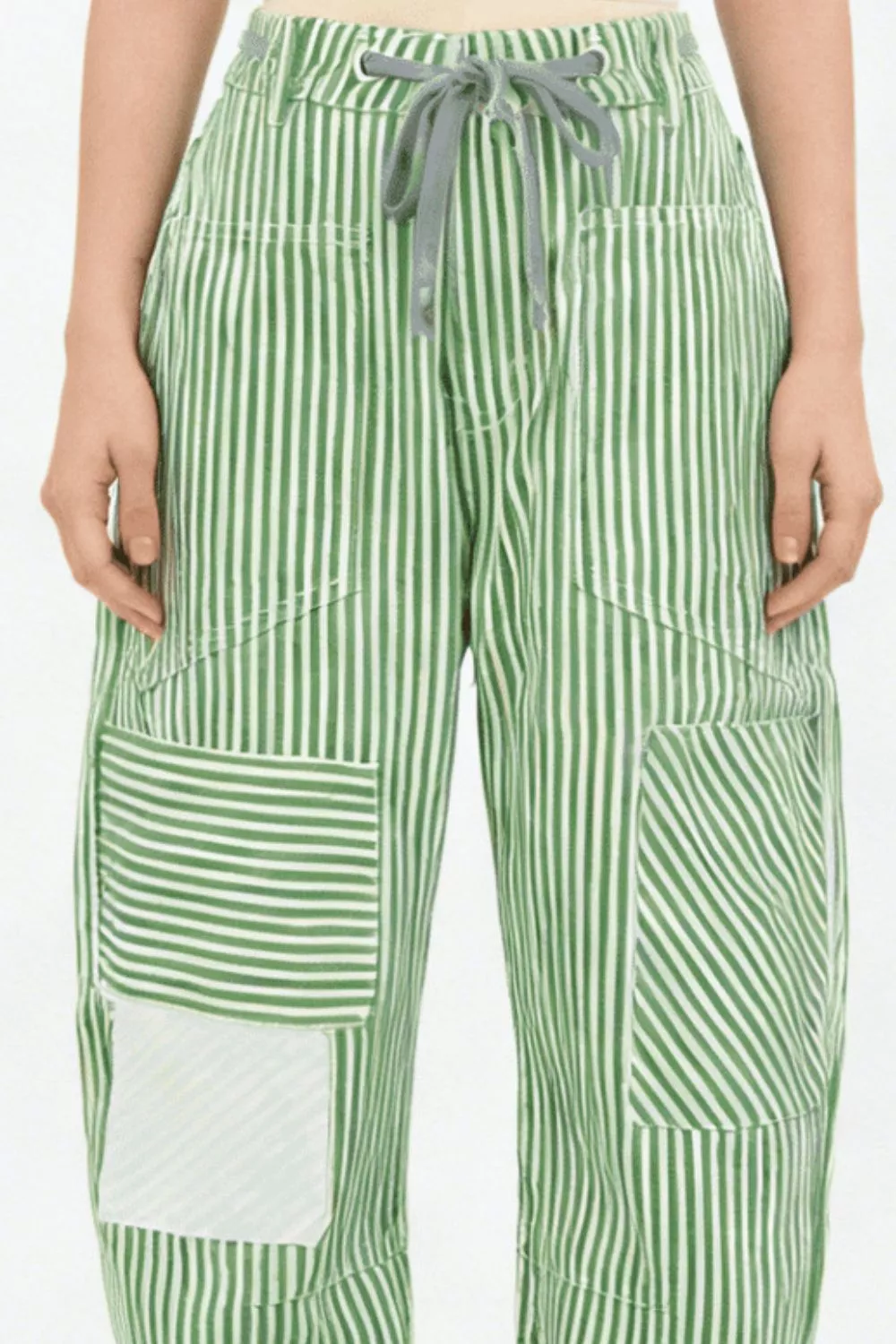 Striped Wide-Leg Pants, image 14