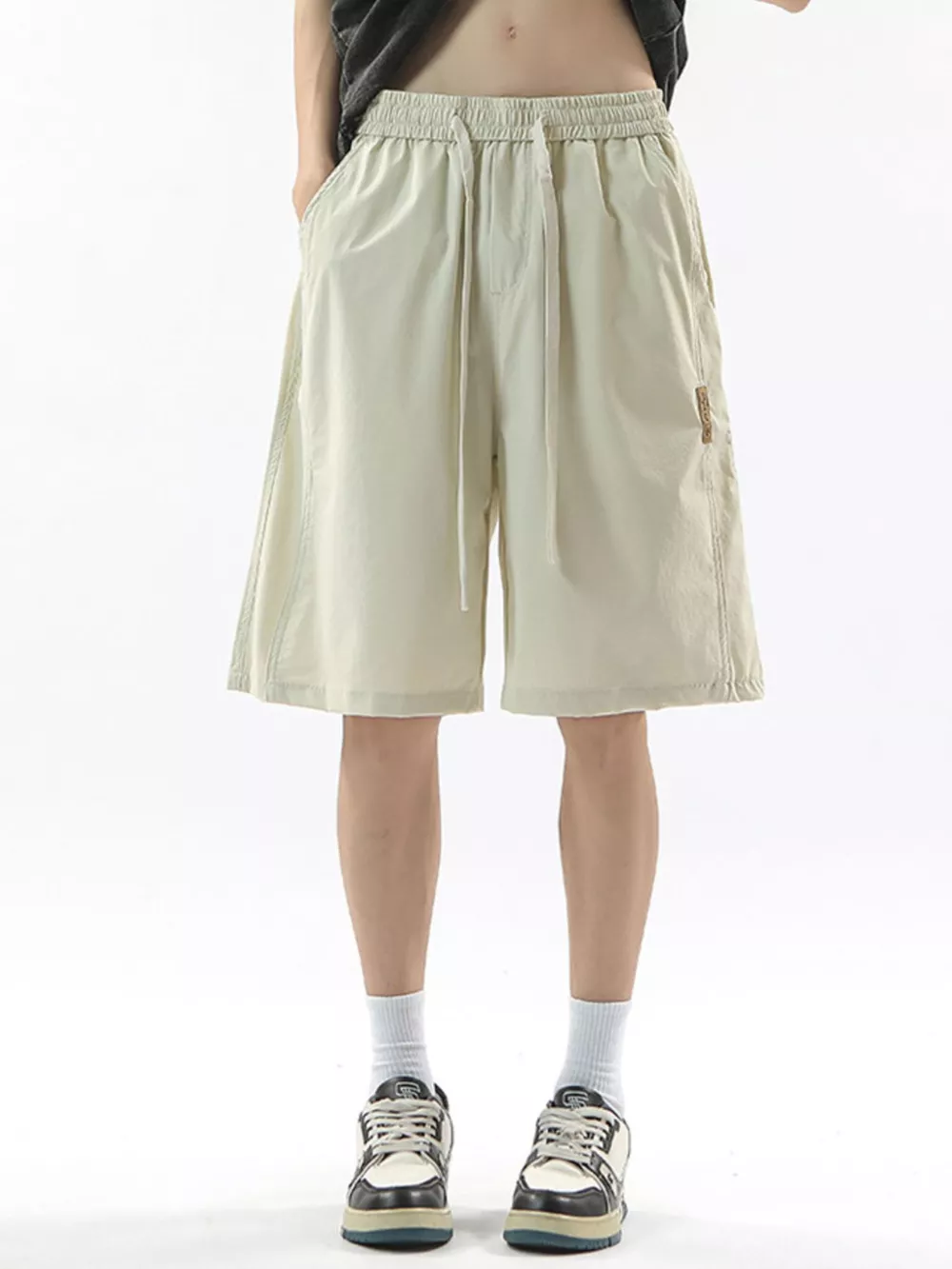 Men's Full Size Drawstring Casual Loose-Fit Pants Plus Size, image 13