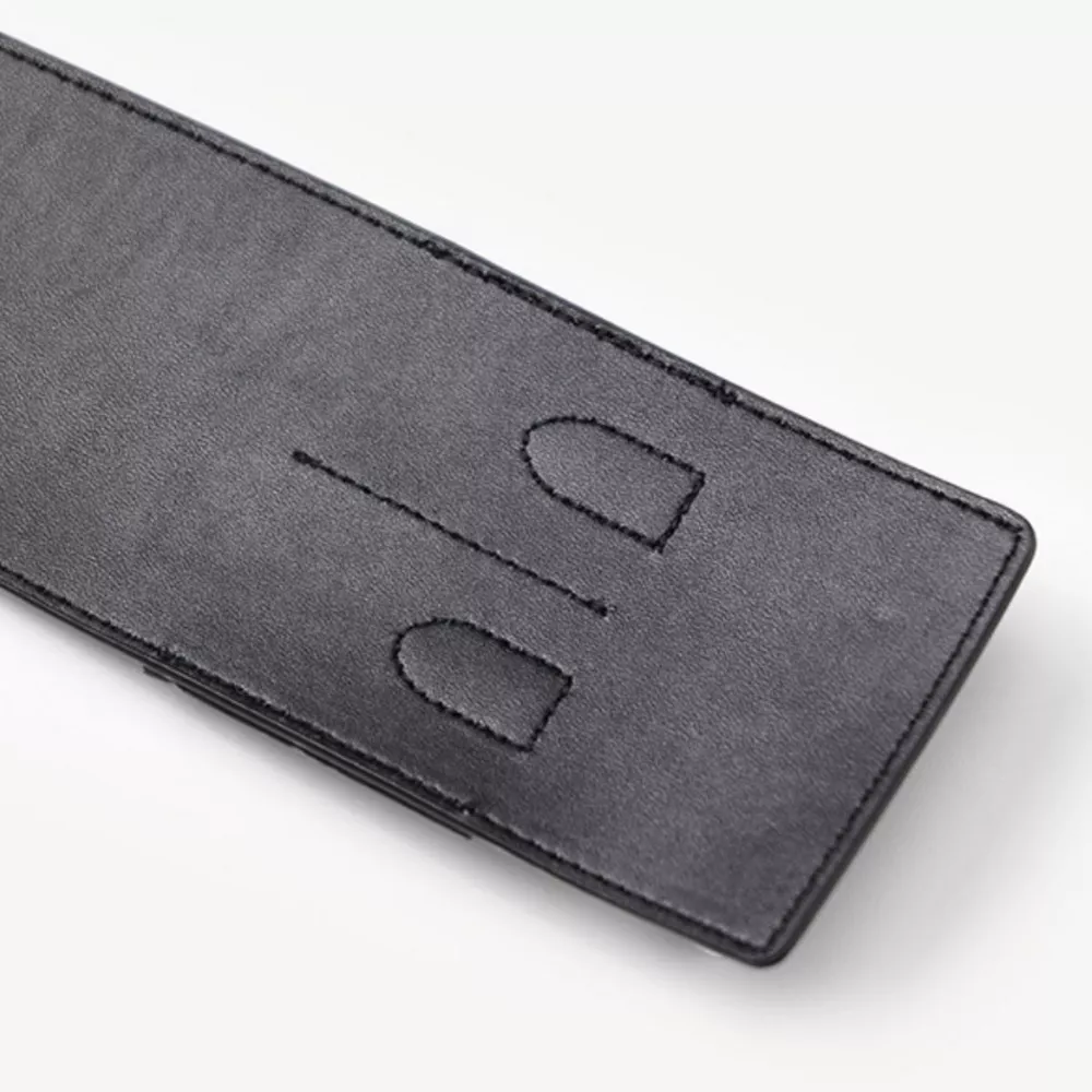 Double Row Grommet Wide Waist Belt, image 3