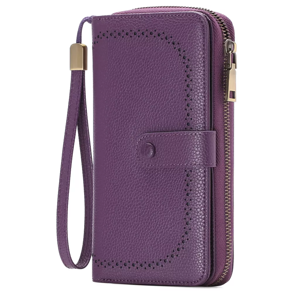 Leather Long Wallet