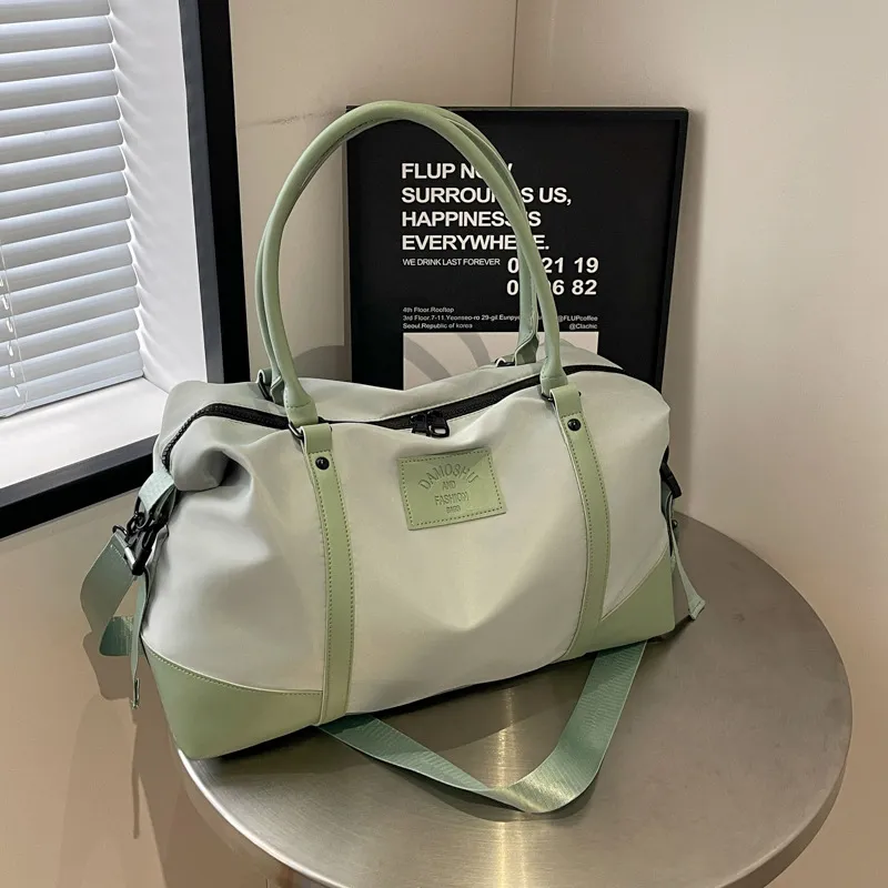 Detachable Crossbody Strap Polyester Travel Bag, image 8