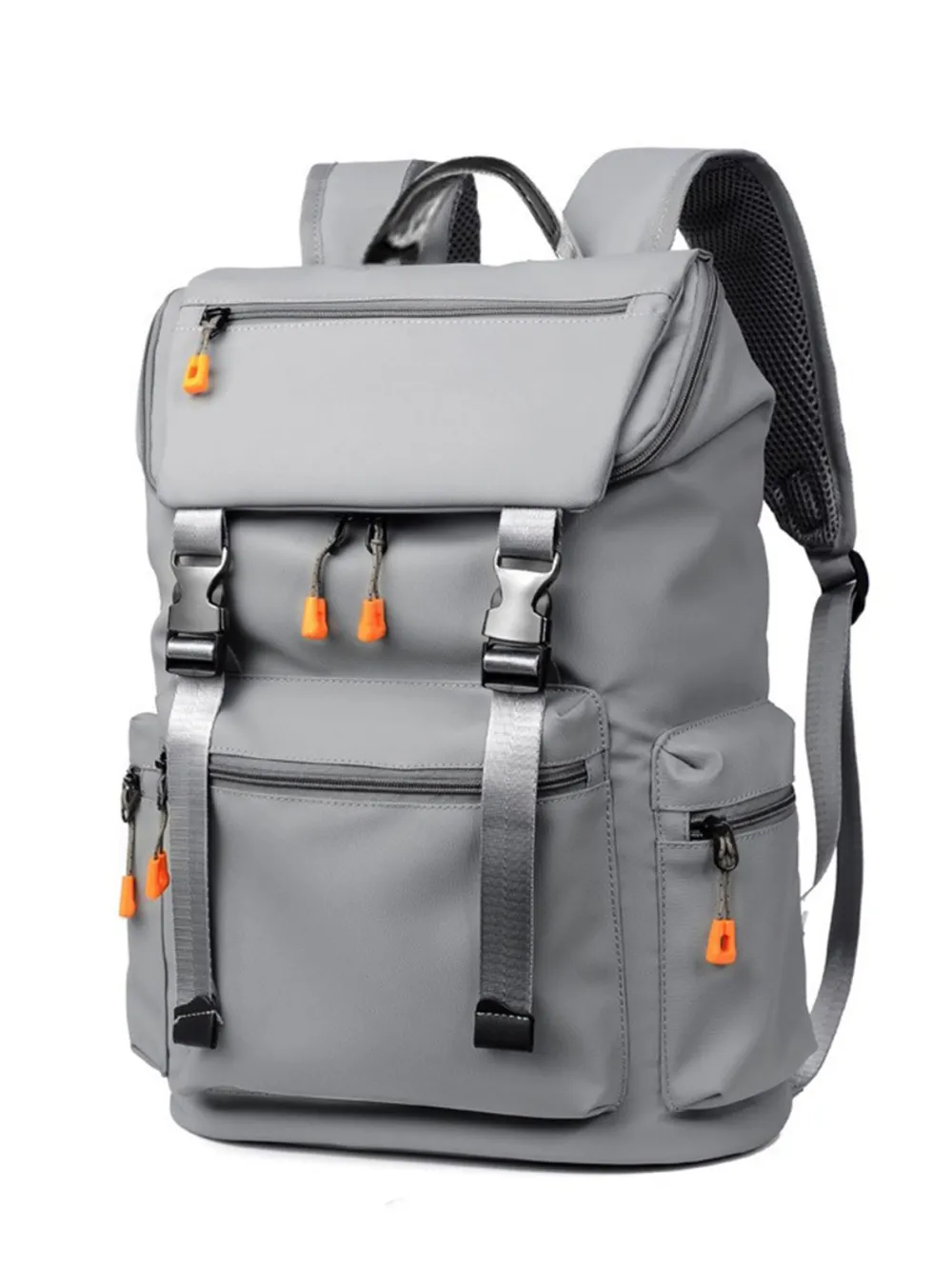 Oxford Cloth Multi-Pockets Backpack Bag, image 2