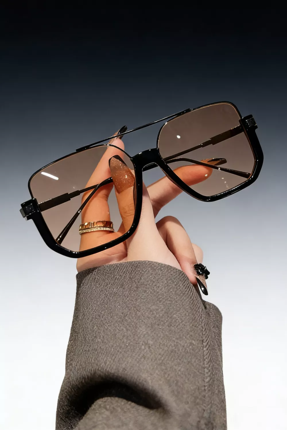 UV Protection Square Sunglasses, image 4