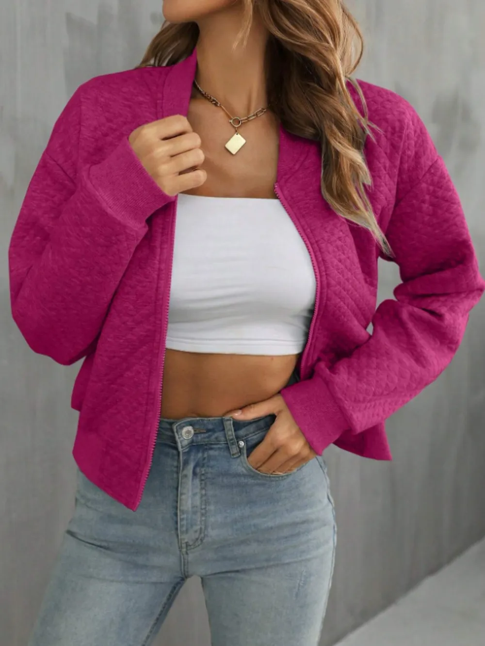 Zip Up Long Sleeve Jacket, image 27