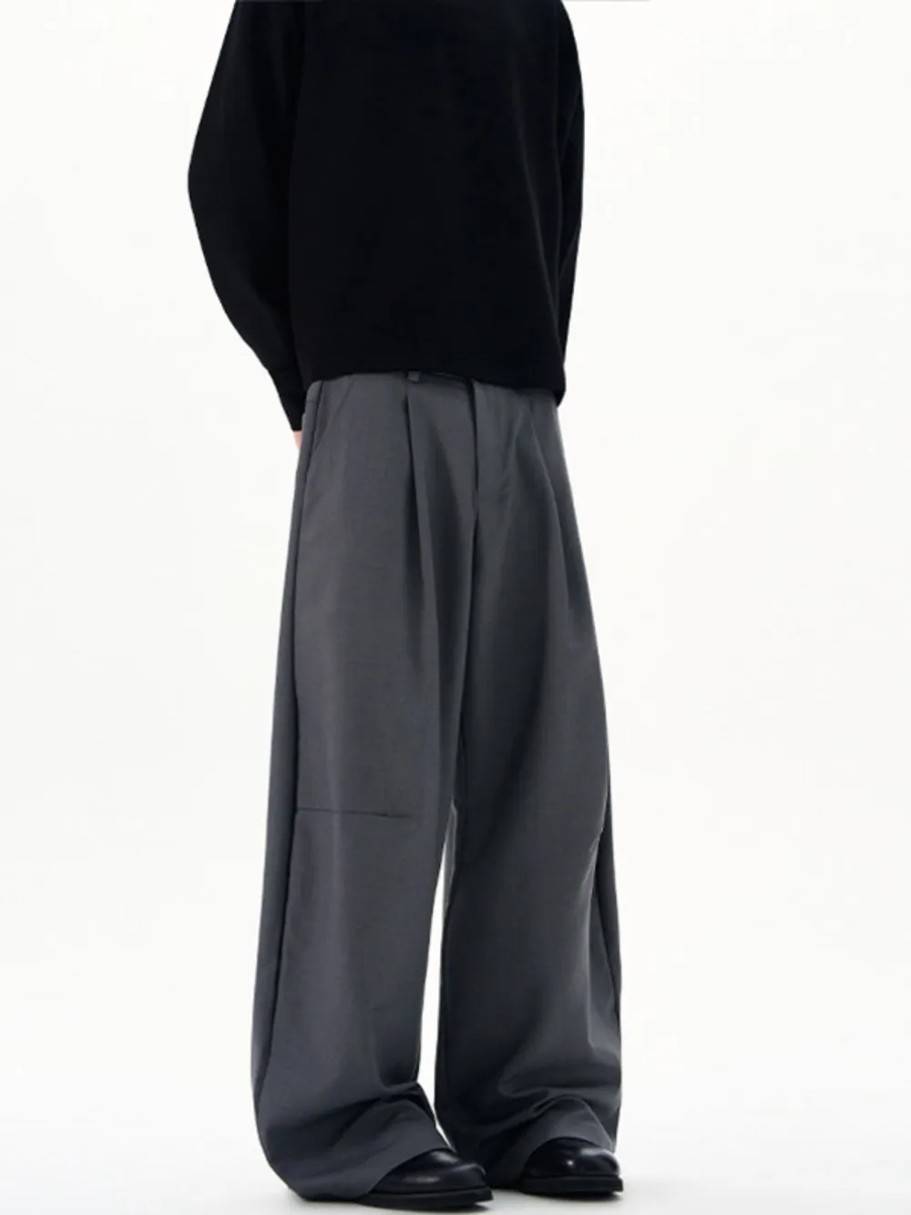 Men's Wide-Leg High-Waist Pants, image 6
